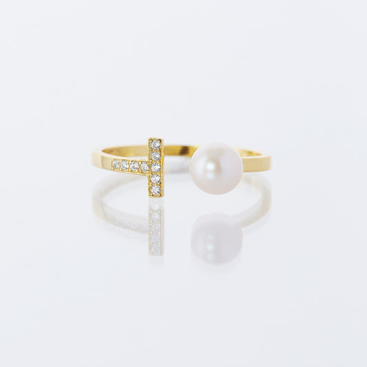 Freshwater Pearl Adjustable Ring